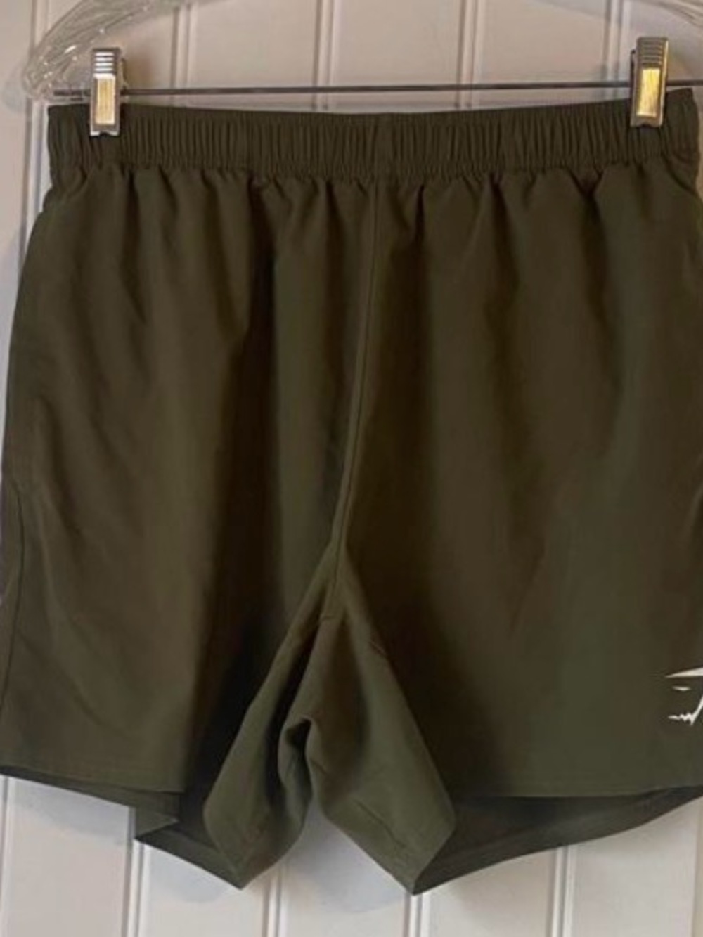 Gymshark Men's Athletic Shorts in Olive
